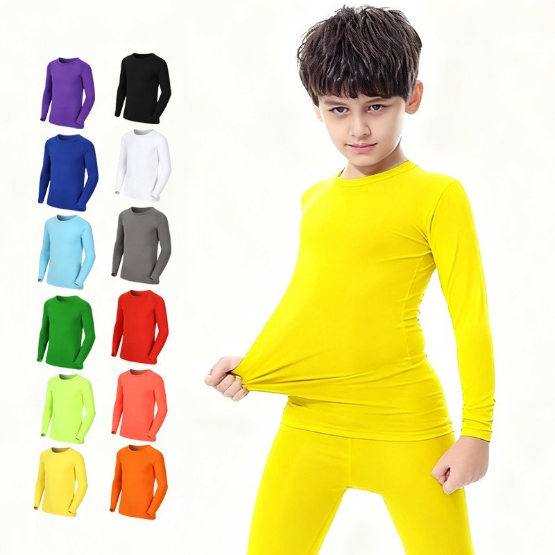 Outdoor Sport For Kids - Kaus Panjang Lari Anak Laki-laki Perempuan