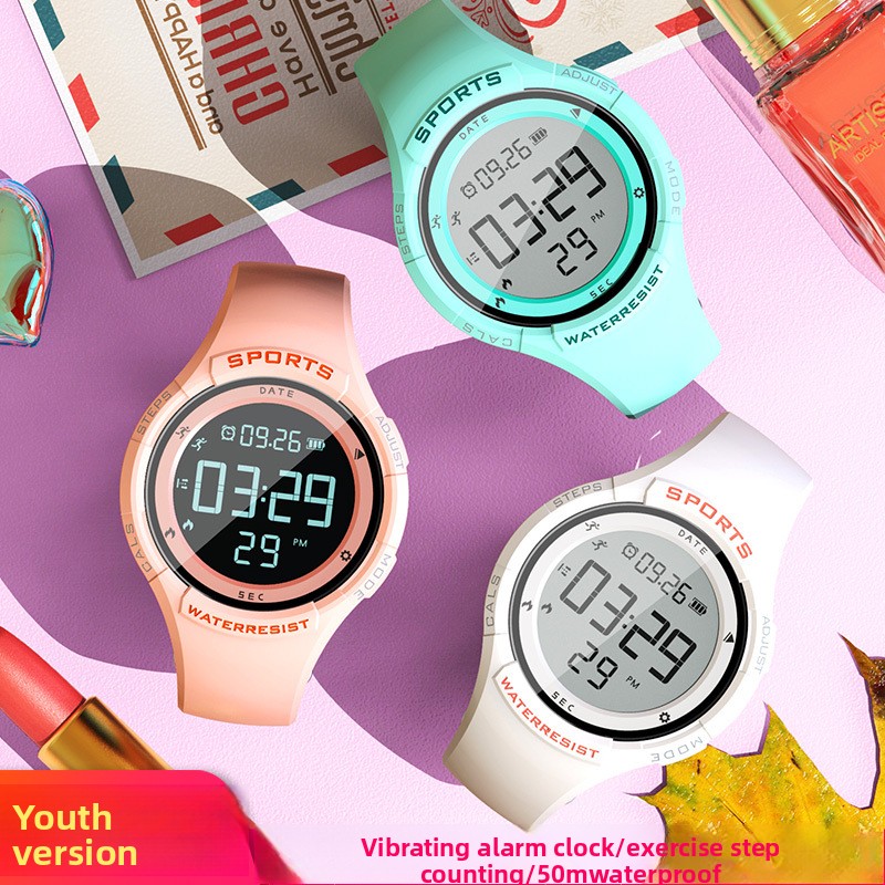 Outdoor Sport For Kids - Jam Tangan LED Silikon Tahan Air