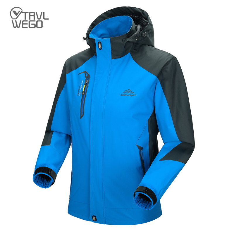 Outdoor Sport Coat - TRVLWEGO jaket Hiking musim gugur pria,