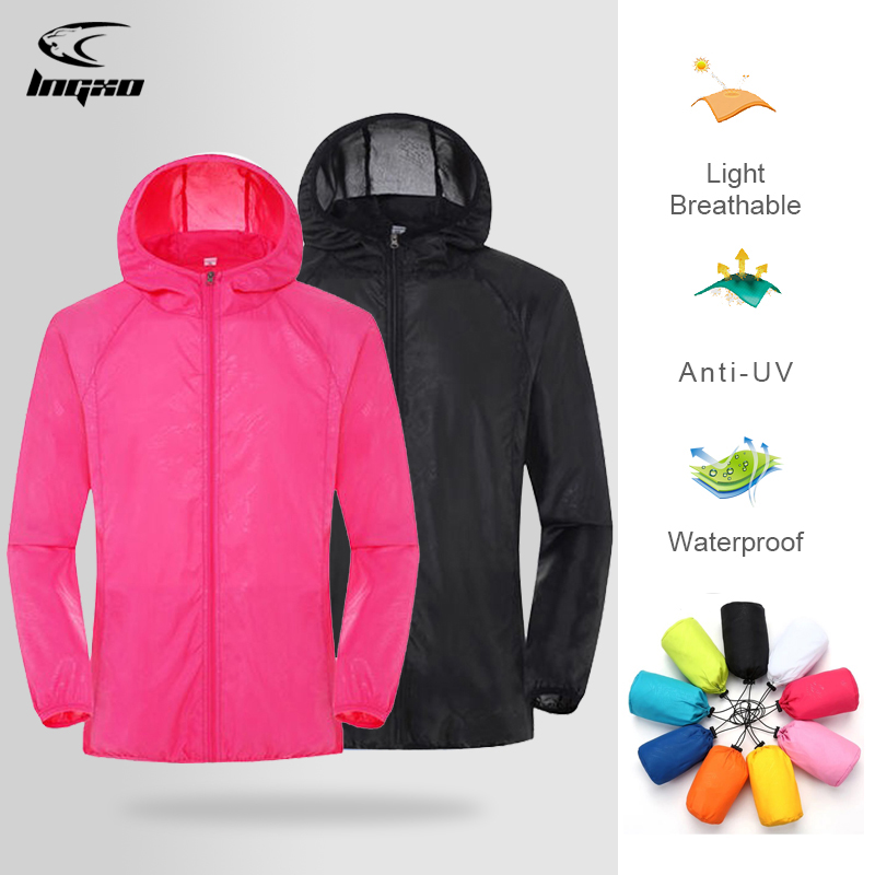 Pria Wanita Jaket Mendaki Taha - Outdoor Sport Coat ulasan dan harga
