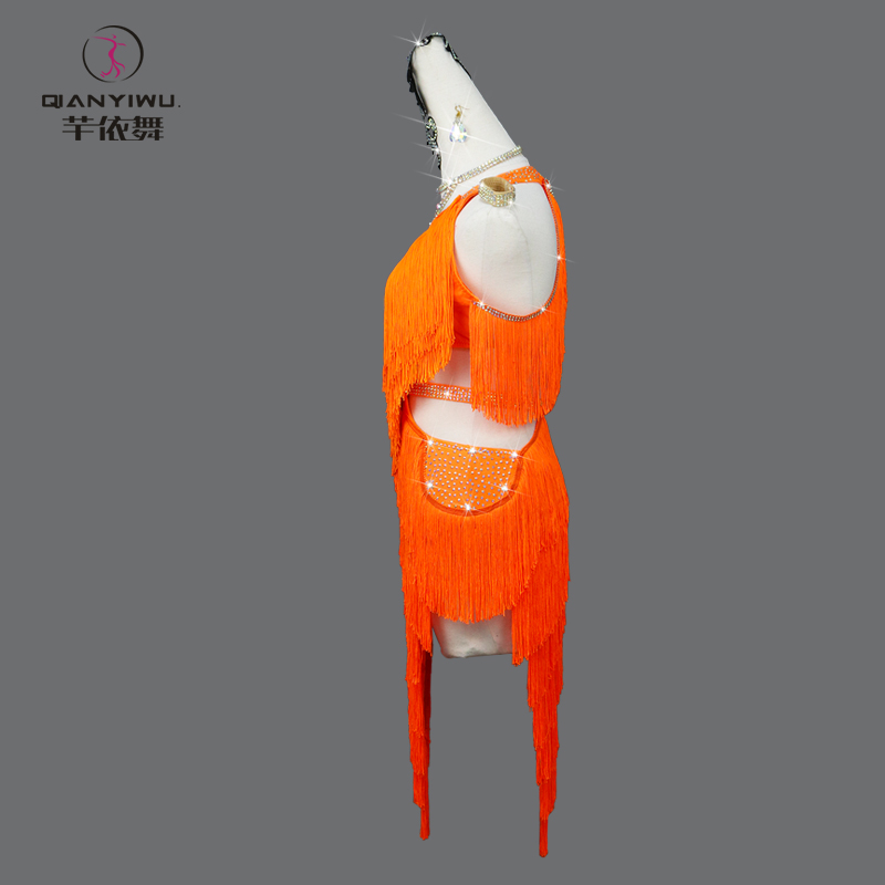 Gaun Rumbai Tari Latin Baru un - Outdoor Sport Dress ulasan dan harga