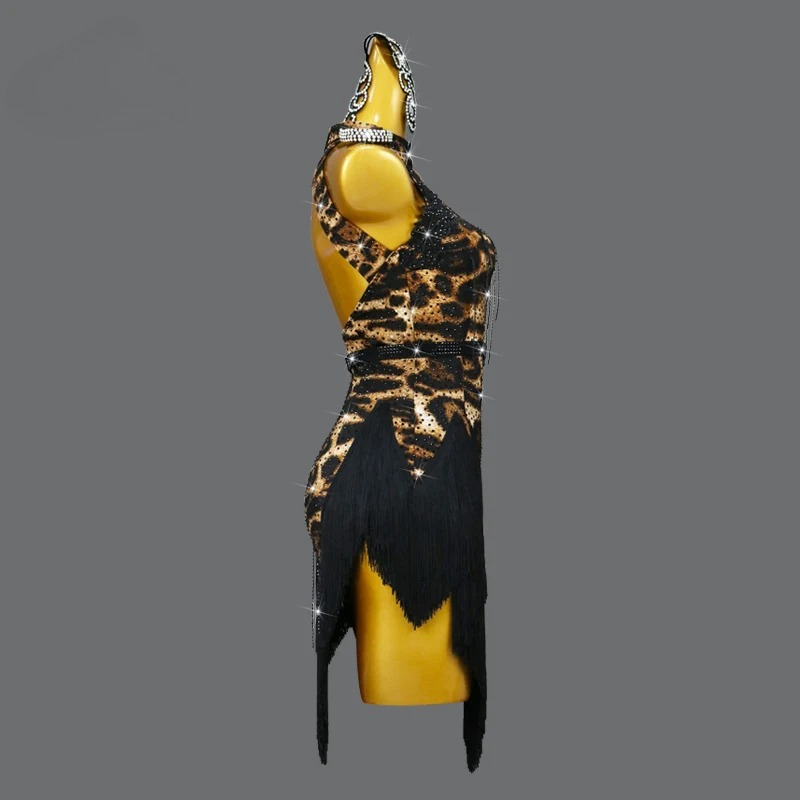 Pakaian Gaun Dansa Latin Baru  - Outdoor Sport Dress ulasan dan harga