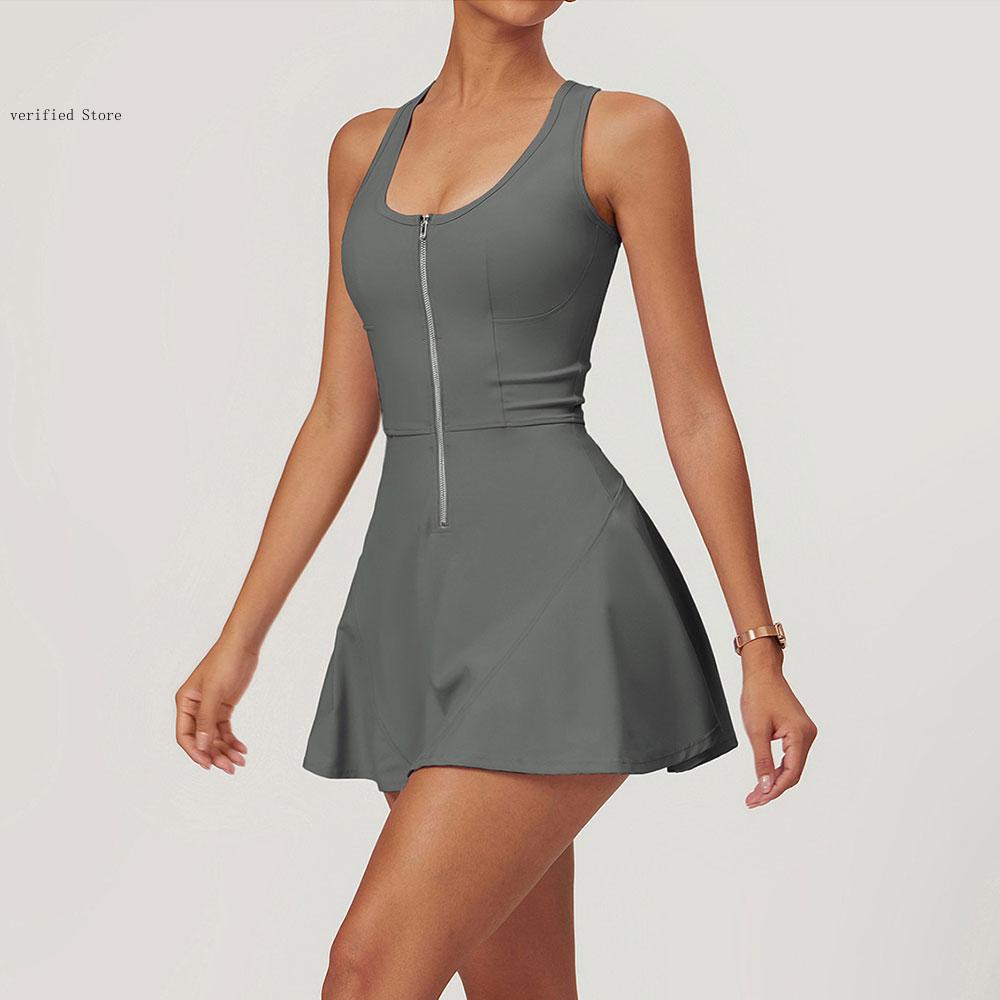 Gaun Tenis Kebugaran Lari Luar - Outdoor Sport Dress ulasan dan harga