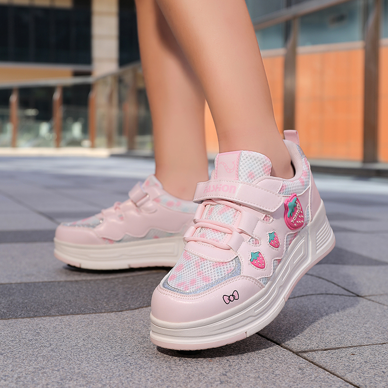 Sepatu Roda Strawberry 2026, S - Outdoor Sport For Kids ulasan dan harga