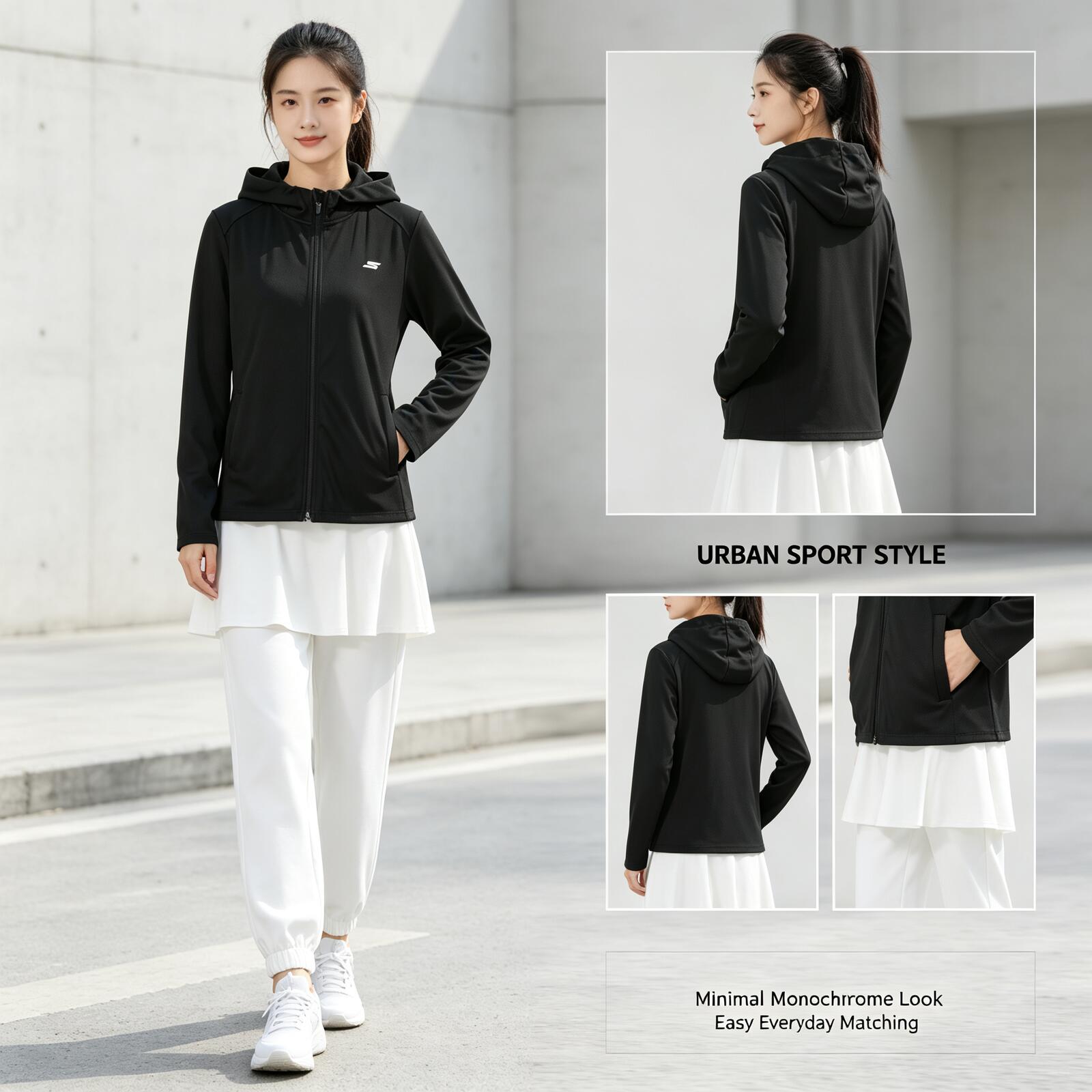 SKECHERS Jaket Hoodie Rajut Ri - Outdoor Sport Coat ulasan dan harga